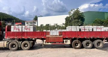 乌兰察布 芝麻灰花岗岩地铺石出货日常