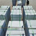 乌兰察布 芝麻白花岗岩5公分地铺石 花岗岩厂家工厂装车日常