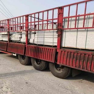 乌兰察布 白麻荔枝面外墙干挂，工厂装车日常