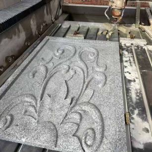 乌兰察布 白麻别墅干挂雕花板