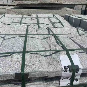 乌兰察布 芝麻白蘑菇石成品