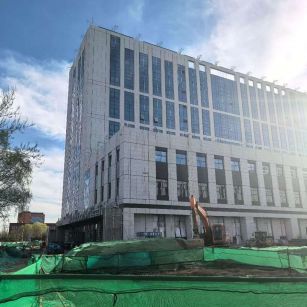 乌兰察布 白麻花岗岩石材外墙干挂