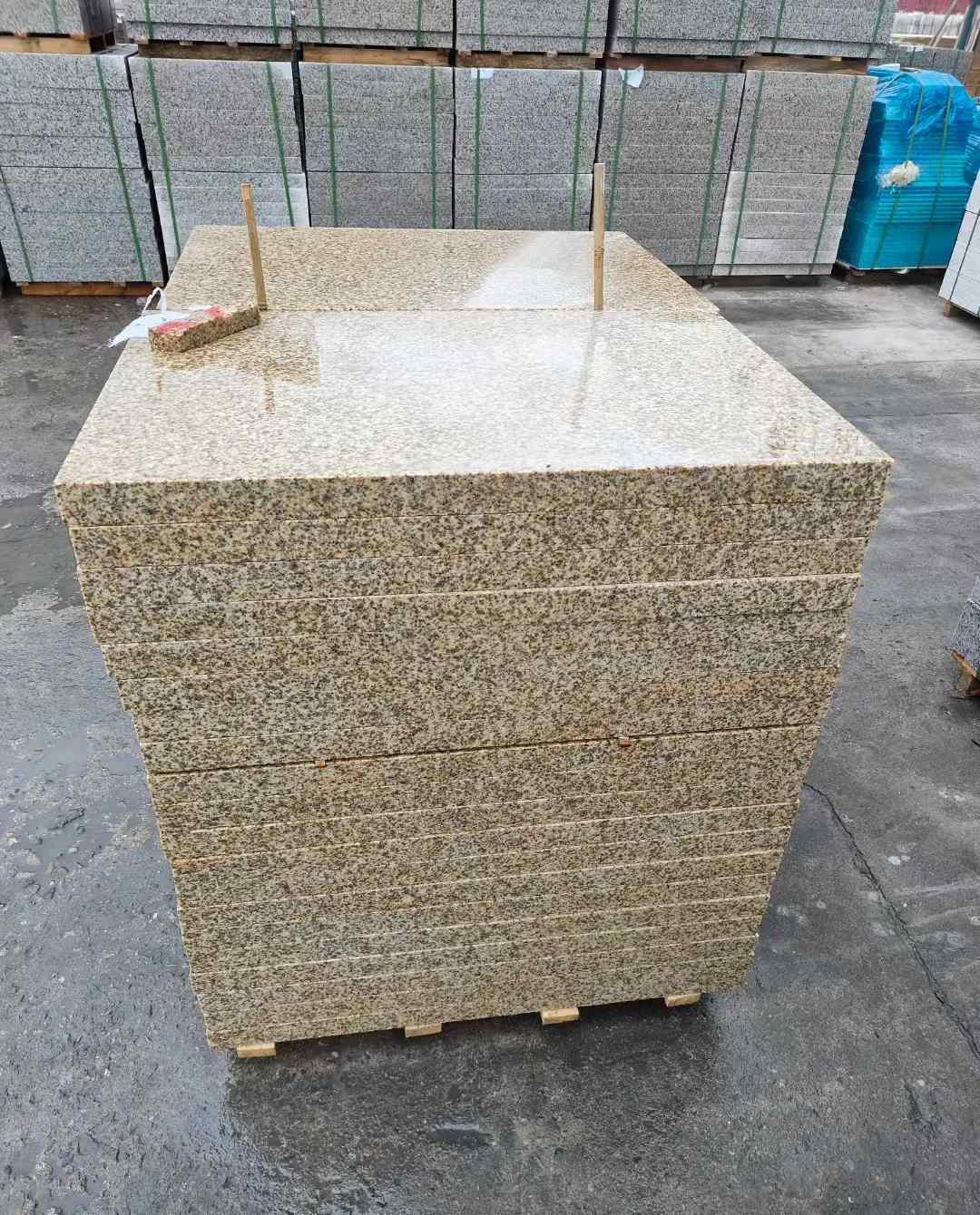 乌兰察布 湖北黄金麻花岗岩石材荔枝面外墙石材