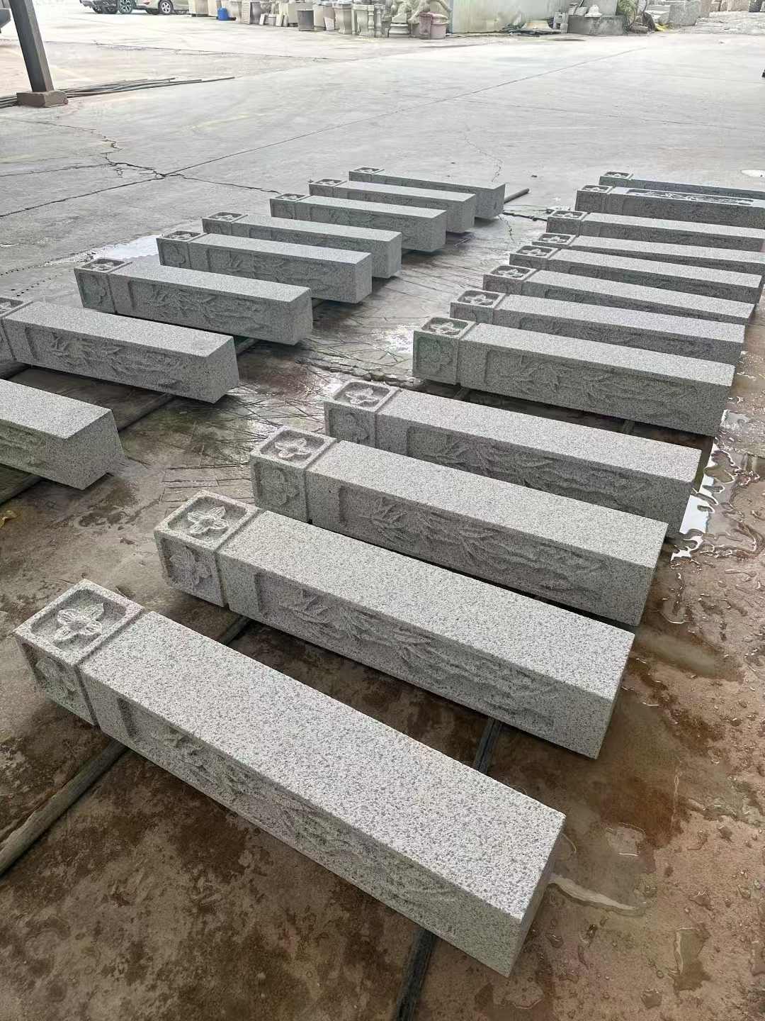 乌兰察布 白麻方柱雕花防水