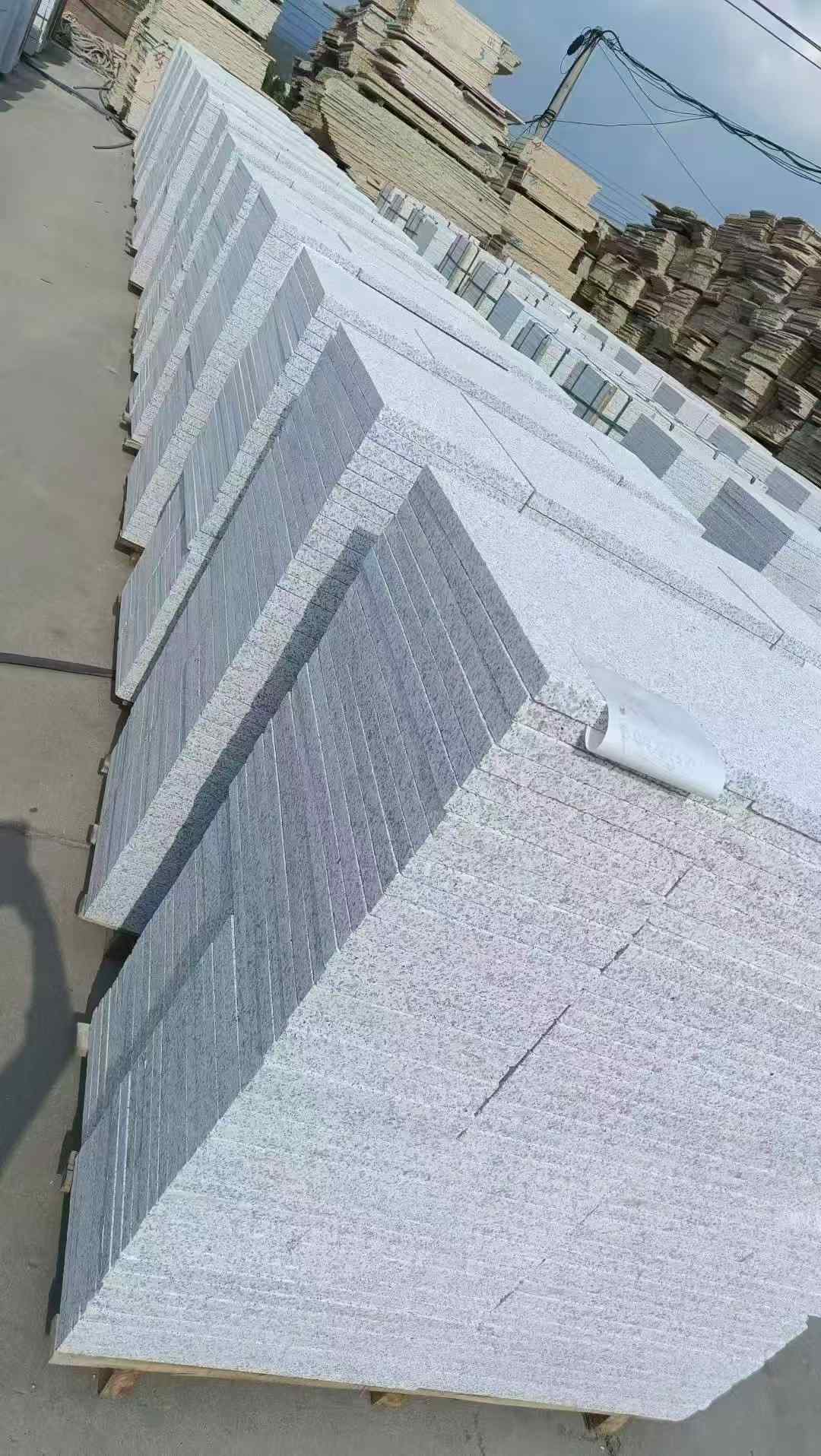 乌兰察布 白麻荔枝面花岗岩地铺石